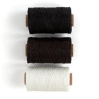 Vaxad Polyestertråd 120 meter - Knappnålen